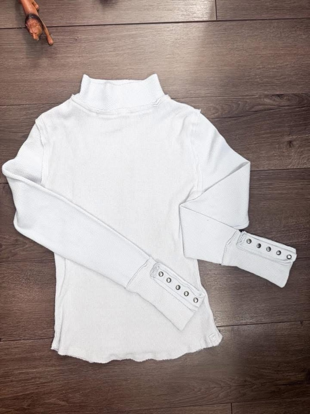Free People We The Free Freya Mock Neck - Powder Blue